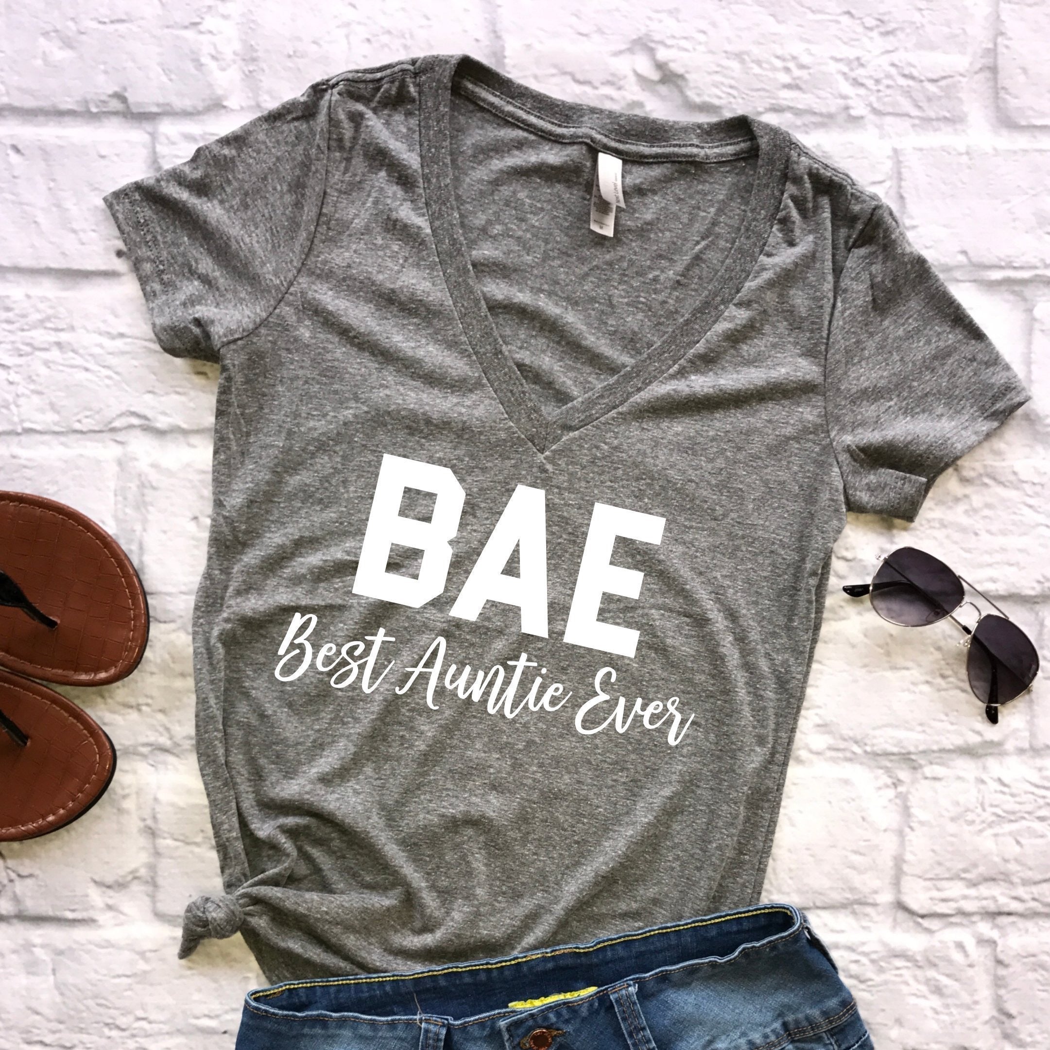 bae best aunt ever shirt