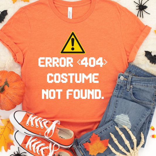 ERROR 404 COSTUME NOT FOUND