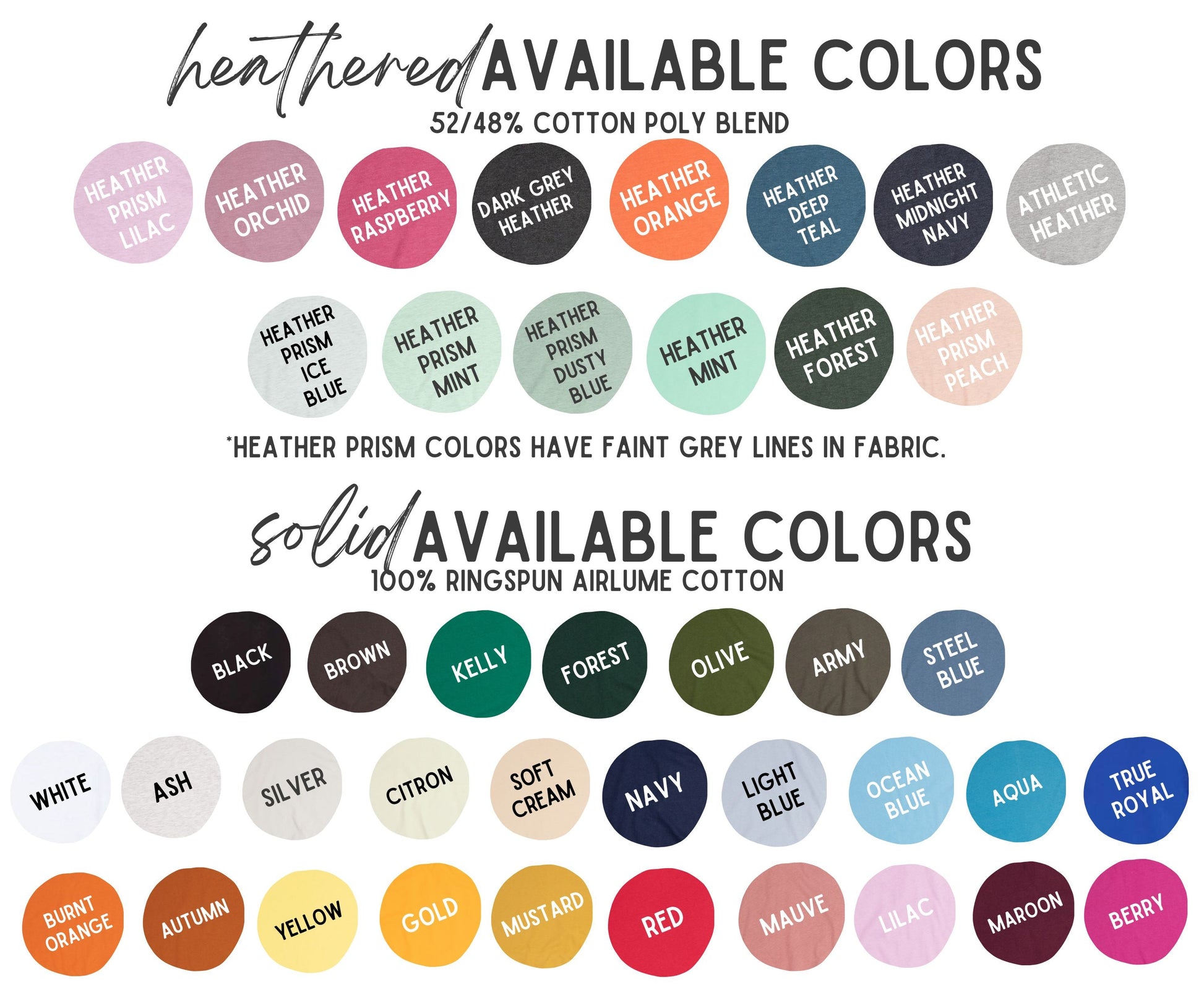 I Love This Cotton Color Chart - A Crafty Concept