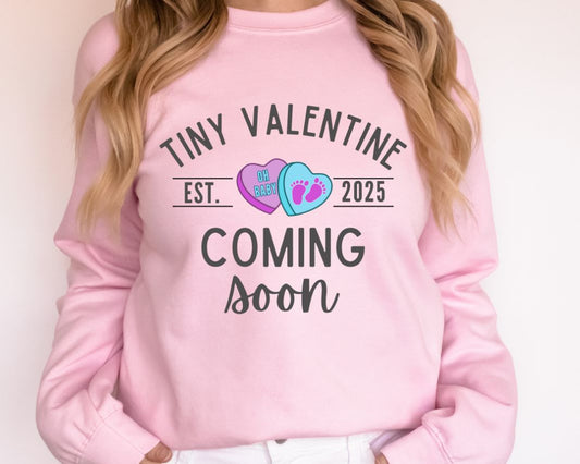 Tiny Valentine Coming Soon - Customize the EST year