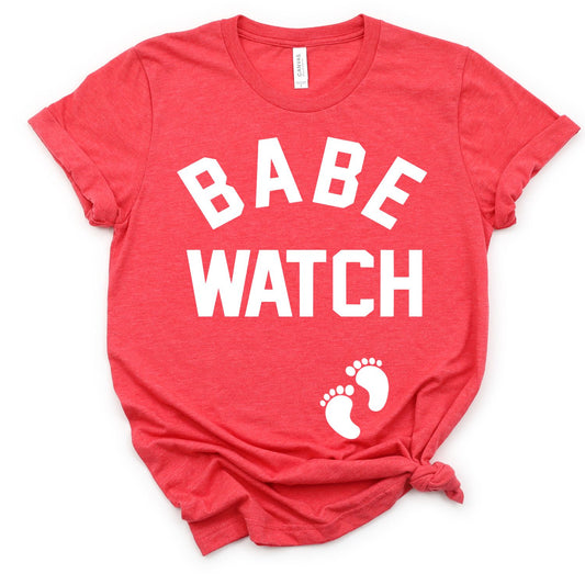 Babe Watch - Heather Red Pictured