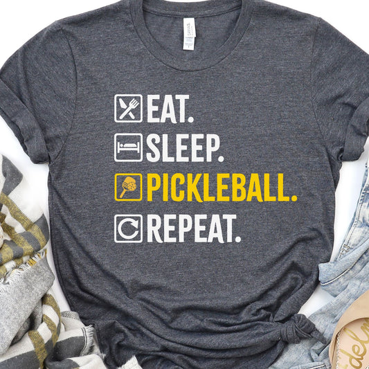 Eat Sleep Pickleball Repeat