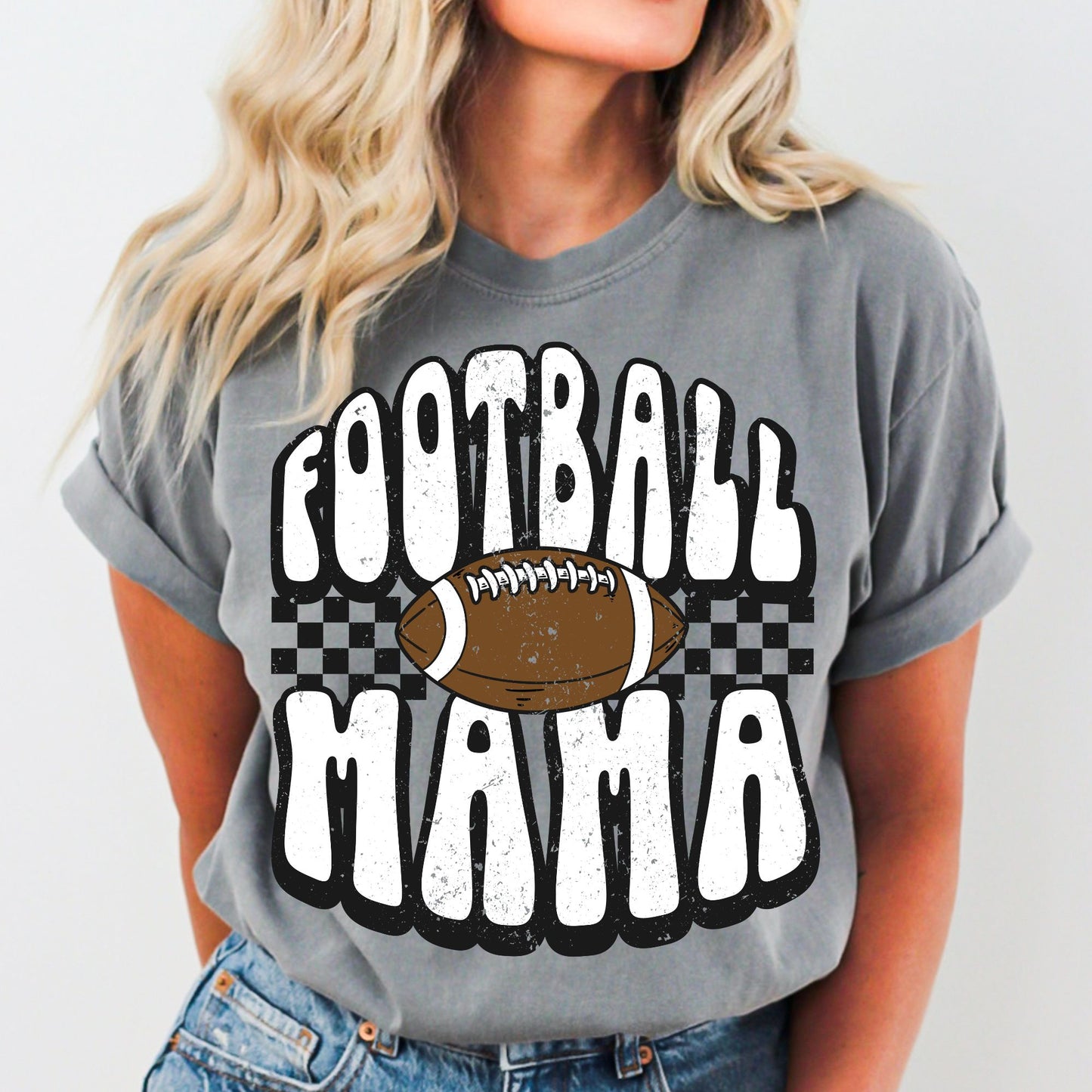 Football Mama - Comfort Colors Tee