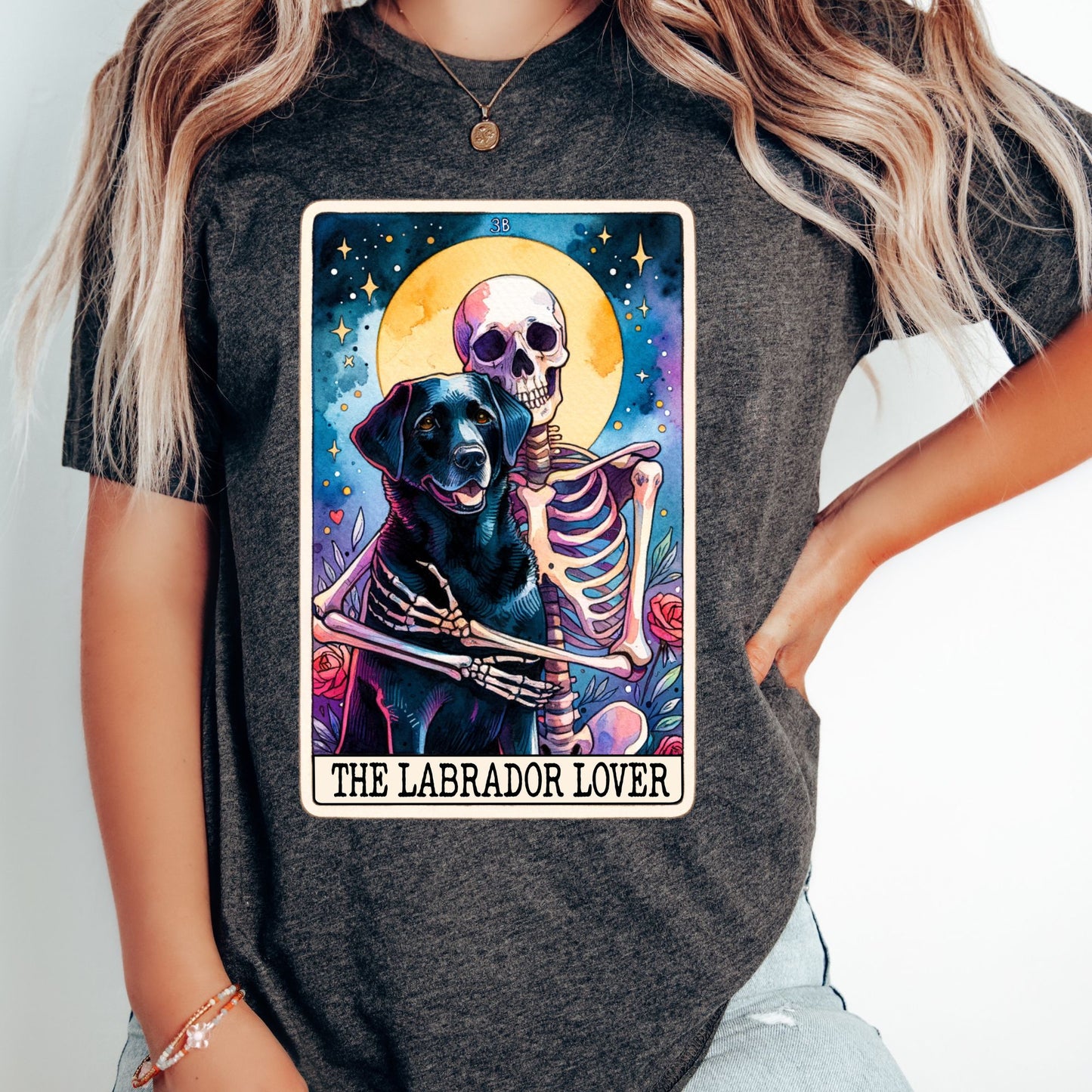 The Labrador Lover Tarot Card